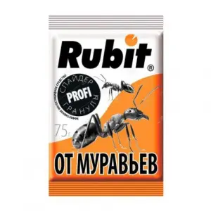 Средство от муравьев РУБИТ Спайдер Гранулы 75гр  4080