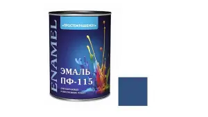 7 Эмаль ПФ-115 ПРОСТОКРАШЕНО Синяя   2,7кг(6)Ростов