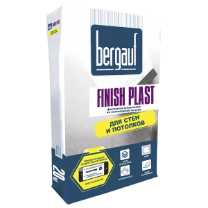 БЕРГАУФ Шпаклевка полимерная FINISH PLAST 20кг 64 Муляж