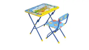 Комплект НИККИ (стол+стул мягкий) детский КУ1