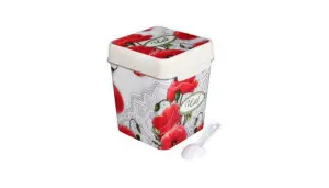 Емкость Маки (чай) 1,2л с ложкой М4827 уп.12