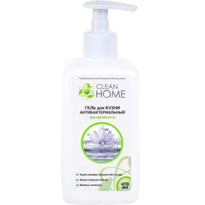 Гель для кухни антибактериальный ультрачистота  CLEAN HOME  470мл (8) 492