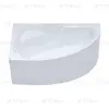 Ванна акриловая угловая Изабель (R) 1700х1000х630 ТРИТОН на каркасе+экран