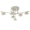 Люстра 634176 LED 30Вт 4000К белый-золото 70х70х22 см   5043867