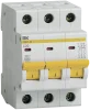 Автоматический выключатель модульный 3п C 20А 4.5кА ВА47-29 ИЭК MVA20-3-020-C