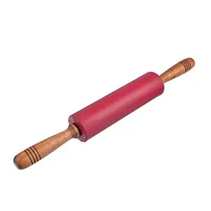 VETTA Скалка силиконовая 43х5см, 3 цвета, HS-RP003