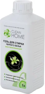 Гель для стирки черного белья сохраняющий цвет CLEAN HOME  1л (10) 448