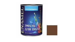 2Эмаль Желто-кор. для пола ПРОСТОКРАШЕНО 1,9кг (6) Ростов