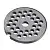 Решетка для мясорубки, мелкие отверстия, металл, d5,3см
