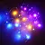 Гирлянда эл. бахрома-сетка 100LED, 2,5х0,5м, шампань, мерцание 20 LED, ПВХ прозрач., 220В 351-624