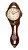 Часы настенные с маятником Granat GB 16305