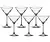 Набор фужеров 6шт 215мл ЭНОТЕКА для мартини 440061 (14)