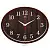 Часы настенные 21 Bek   2720-105 овал 22,529см, корпус коричн. Структура дерева Рубин 10