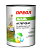 Эмаль ОРЕОЛ  Акриловая 0,9кг Красная (14) 5663