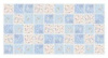 Листовые панели ПВХ 0,3мм  Плитка Зимний сад 955480мм (уп.10шт)