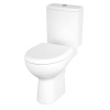 Компакт-унитаз NATURE NEW CLEAN ON 011 35,с кр.дюропл.lifting,easy-off,белый (безободковый)