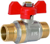 Кран RVC шаровой (15) 12 шш бабочка (Н-031671203) art. 00240