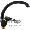 Смеситель FRAP 4005АF для кухни с керамическим покрытием, черный.